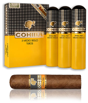 Cohiba 'Medio Siglo' Now also in tubes