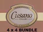 Cusano 4x4 Dominican Bundles by Davidoff