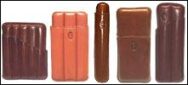 Spanish Calf Leather Cigar Cases