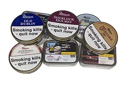 Pipe Tobacco in Tins