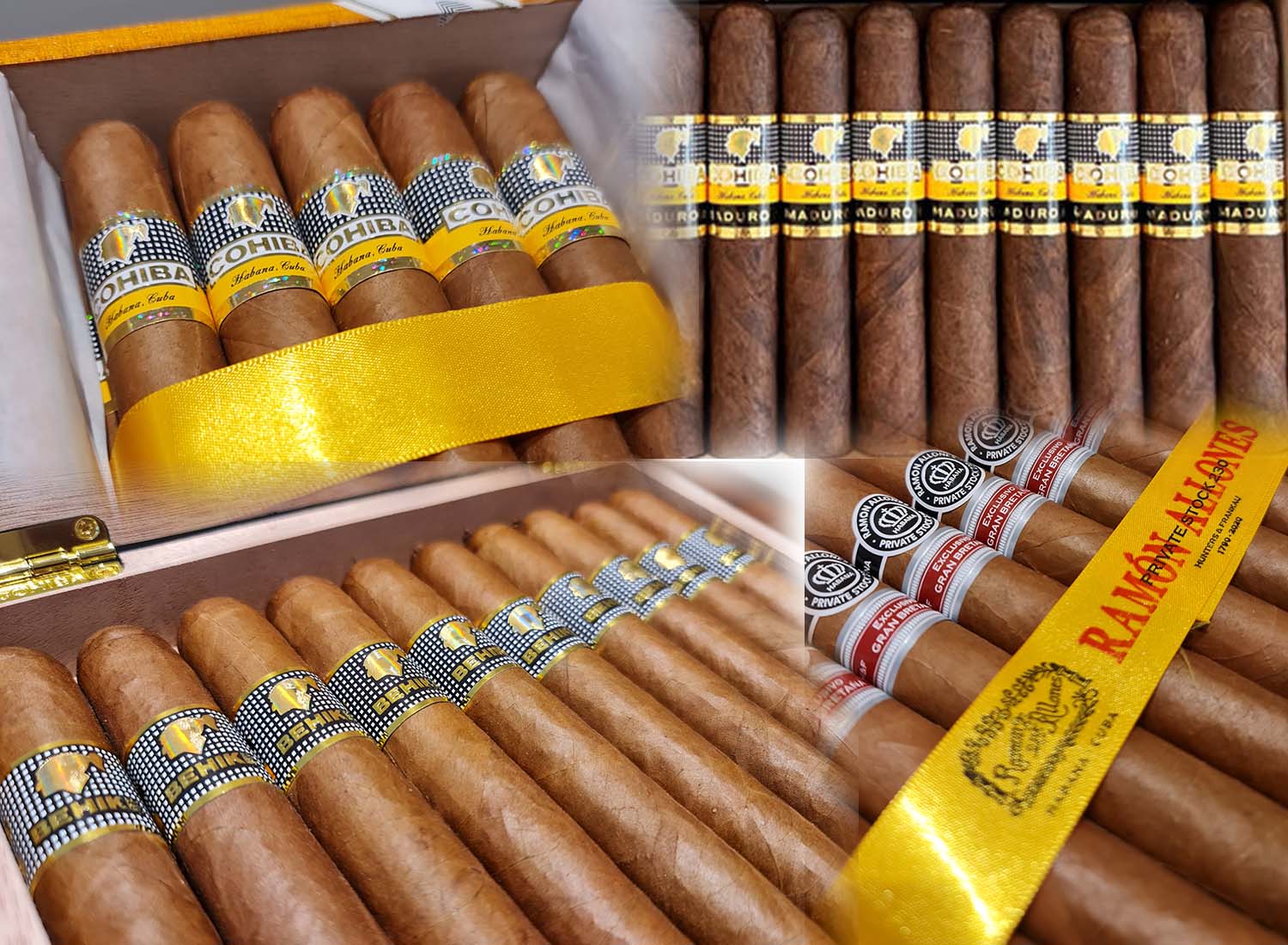 Selection of some of the Finest Cuban Cigars