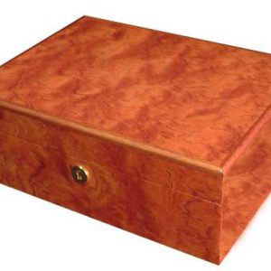 50 Cigar 'The Classic Range'  Humidor in Bubinga
