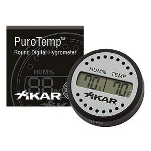 Xikar Round Digital ThermoHygrometer
