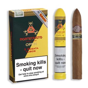 Montecristo Open Regata in Tube / Pack of 3