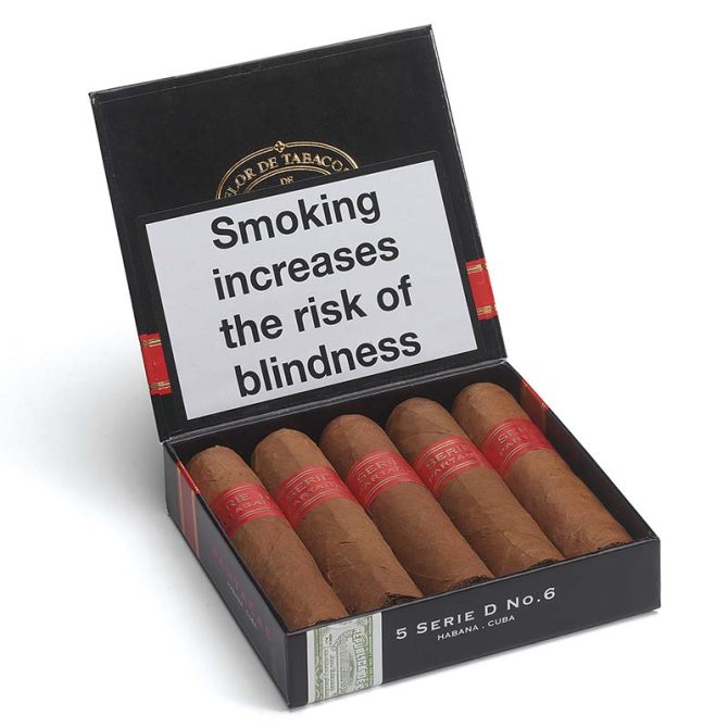 Partagas Serie D No.6 / Pack of 5