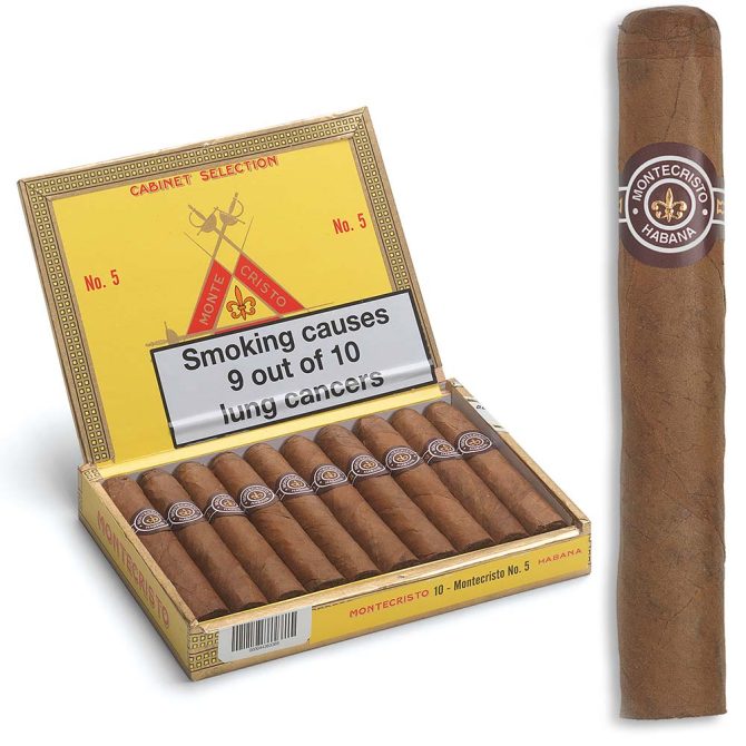 Montecristo No.5 / Box of 25 - Image 6