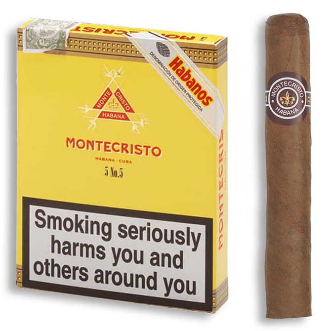 Montecristo No.5 / Box of 25 - Image 5
