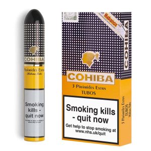 Cohiba Piramides Extra in Tube / Pack of 3