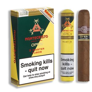 Montecristo Open Master in Tube / Pack of 3
