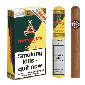 Montecristo Open Junior in Tube / Pack of 3