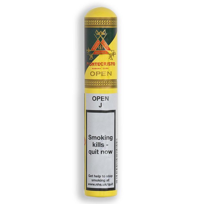 Montecristo Open Junior in Tube / Pack of 3 - Image 3