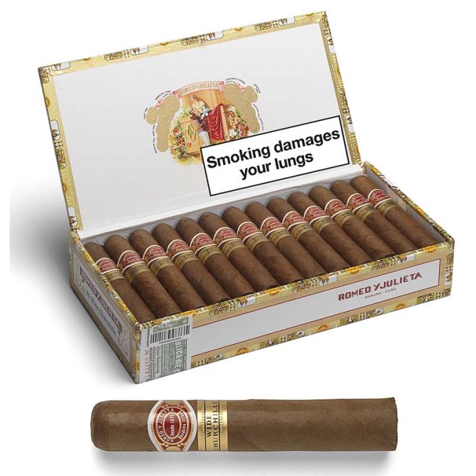 Romeo y Julieta Wide Churchill / Box of 25
