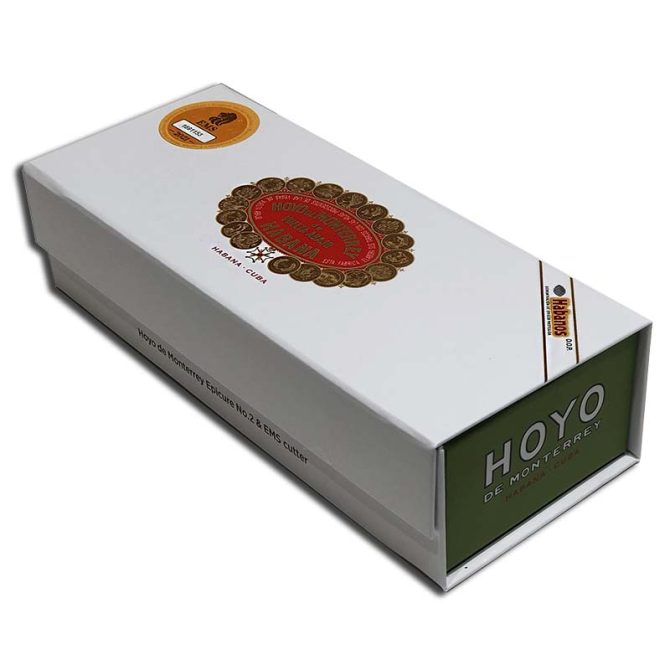 Hoyo de Monterrey Epicure No.2 Gift Box - Single Cigar & Cutter - Image 2