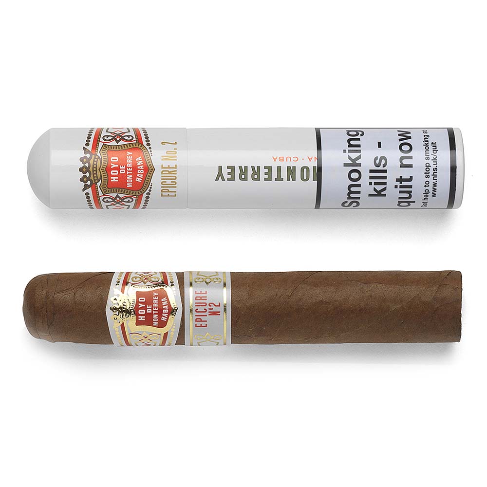 Hoyo de Monterrey Epicure No.2 in Tube / Pack of 3 - Image 5