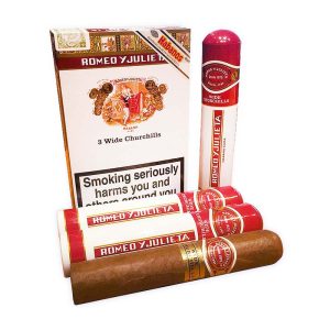 Romeo y Julieta Wide Churchill in Tube / Pack of 3