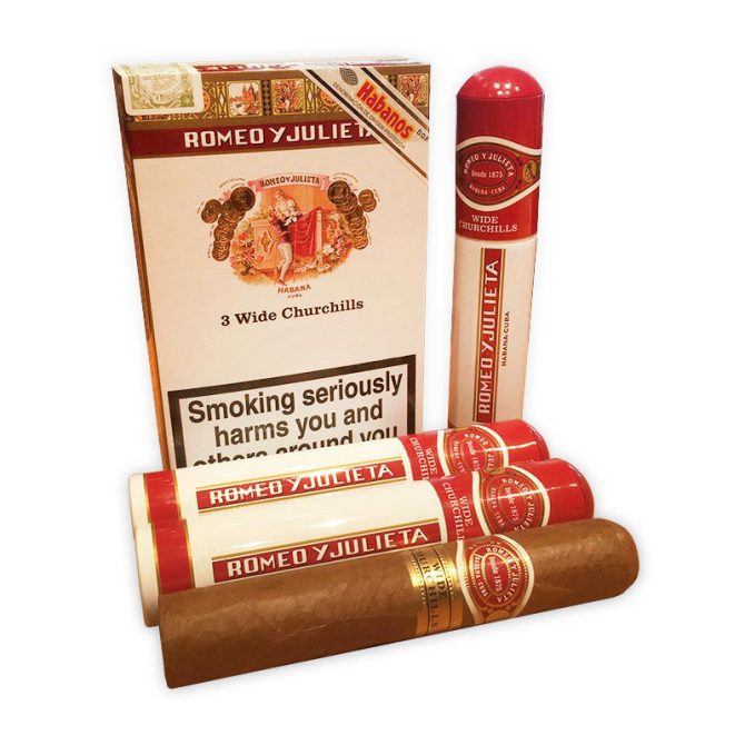 Romeo y Julieta Wide Churchill in Tube / Pack of 3 - Image 8