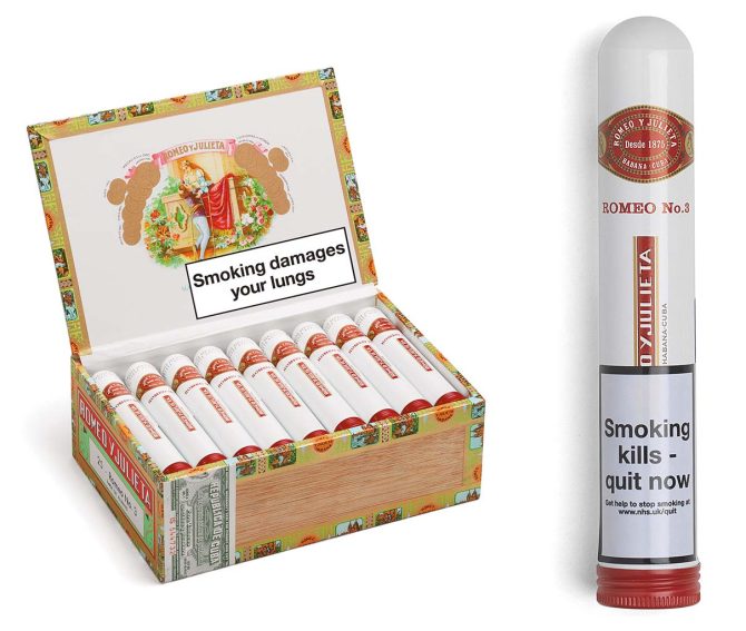 Romeo y Julieta No.3 Tube / Box of 10 - Image 6