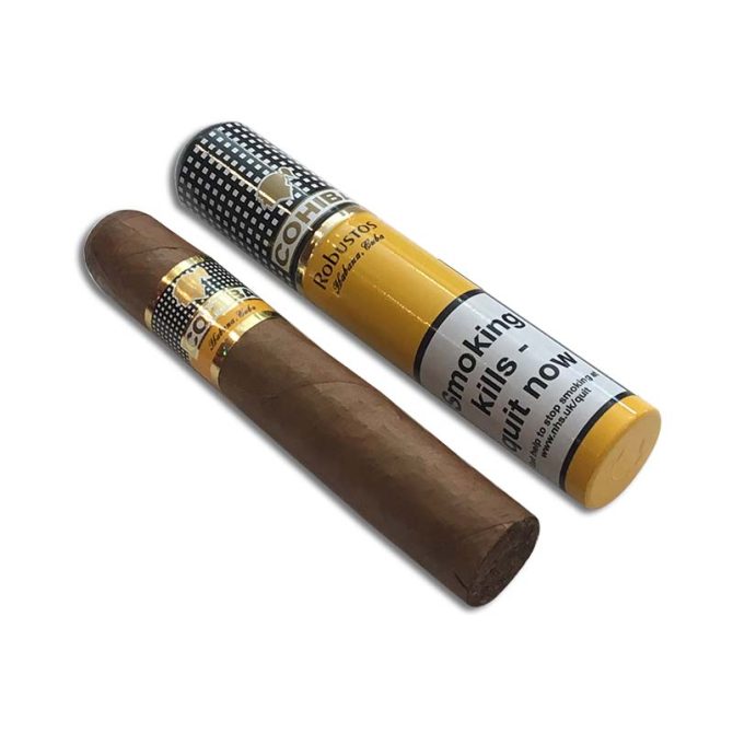 Cohiba Robustos in Tube / Pack of 3 - Image 2