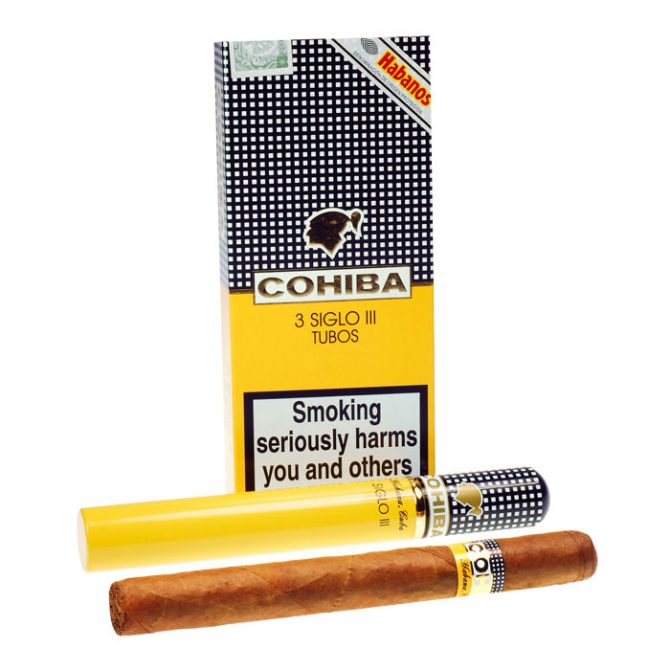 Cohiba Siglo III in Tube / Pack of 3 - Image 4