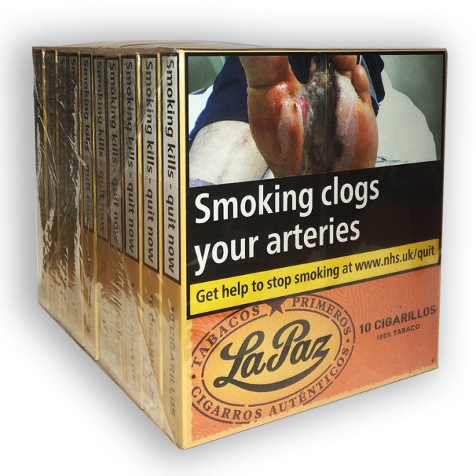 La Paz Wilde Cigarillos / 10  Packs of 10