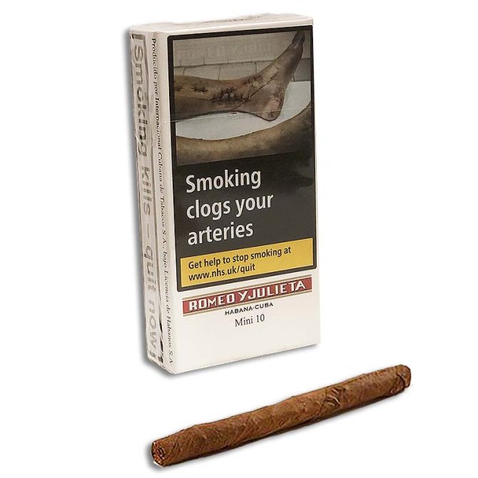 Romeo y Julieta Minis / Pack of 10
