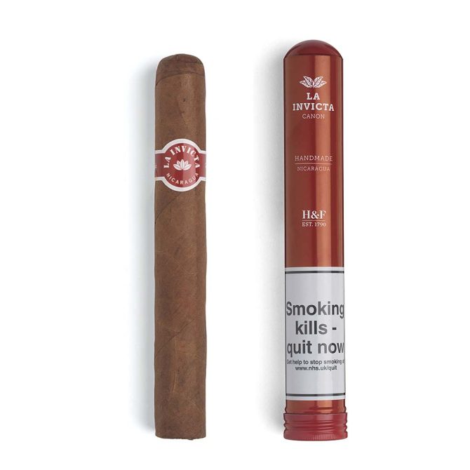 La Invicta Nicaraguan Canon Gift Box - Single Cigar & Cutter - Image 2