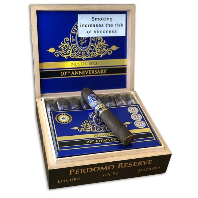 Perdomo Reserve 10th Anniversary Maduro Epicure / Box of 25 - Image 3