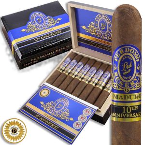 Perdomo Reserve 10th Anniversary Maduro Epicure / Box of 25