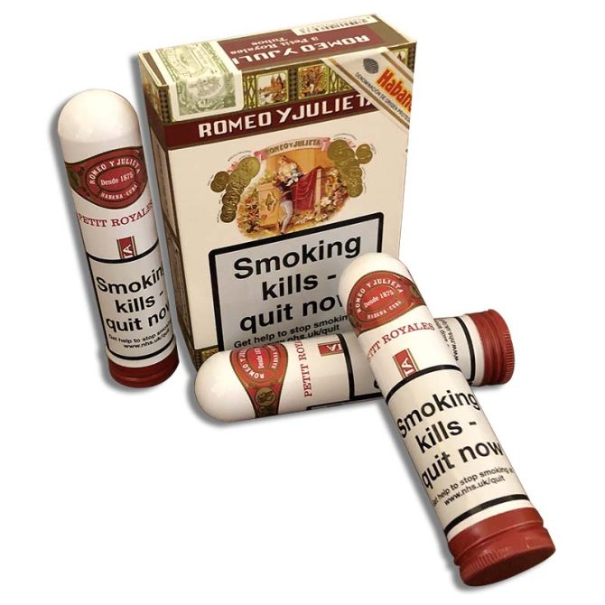 Romeo y Julieta Petit Royale in Tube / Pack of 3 - Image 6