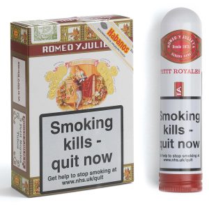 Romeo y Julieta Petit Royale in Tube / Pack of 3