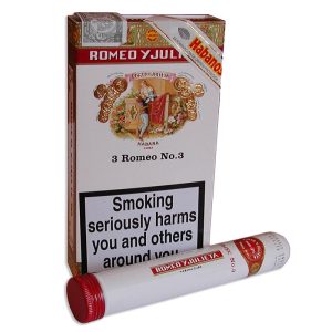 Romeo y Julieta No.3 Tube / Pack of 3