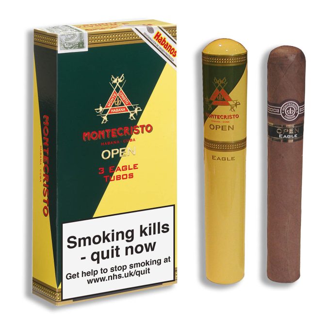 Montecristo Open Eagle in Tube / Pack of 3