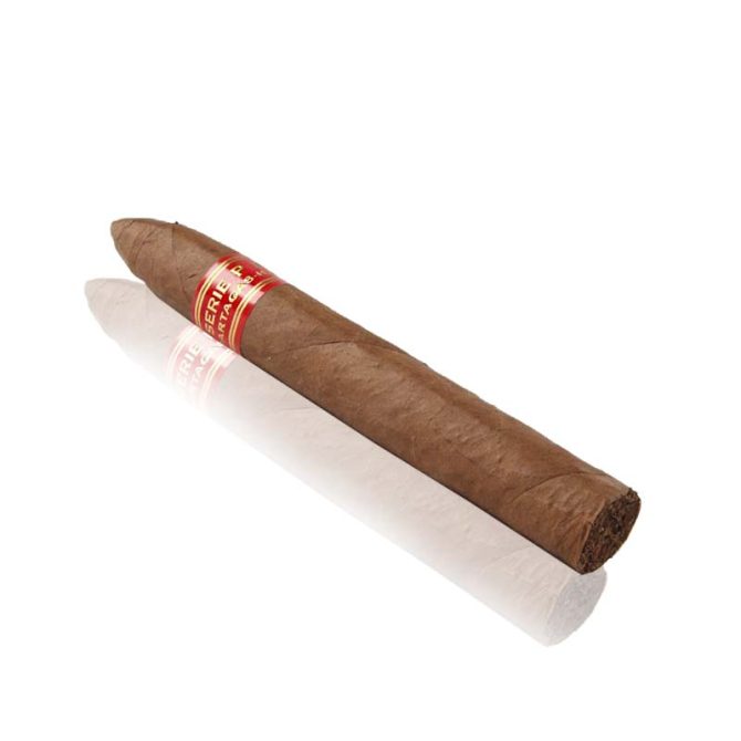 Partagás Serie P No.2  leather case with two cigars - Image 3