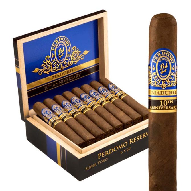 Perdomo Reserve 10th Anniversary Maduro Epicure / Box of 25 - Image 11