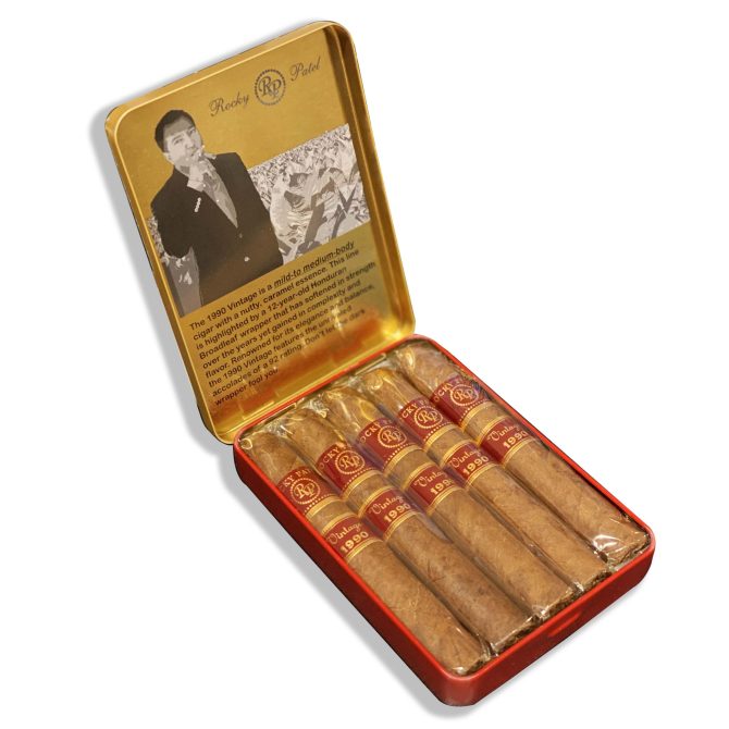 Rocky Patel Vintage 1990 Juniors / Tin of 5 - Image 4