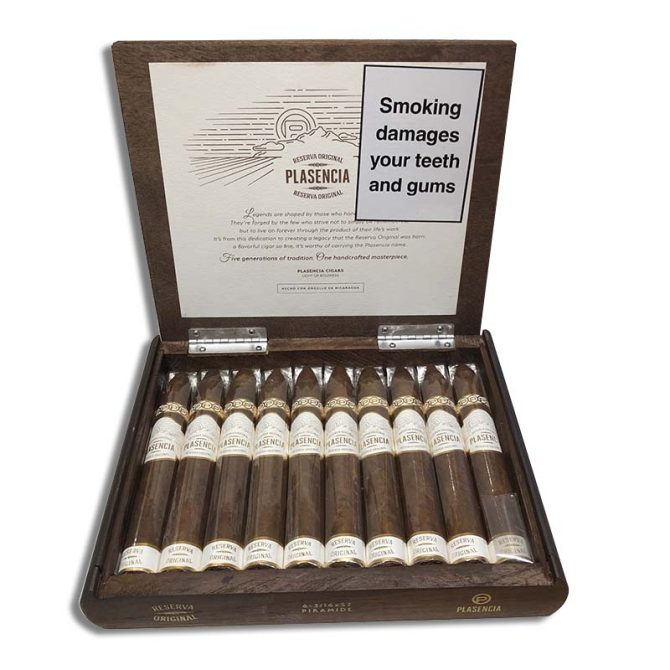 Plasencia Reserva Original Pyramides / Box of 10 - Image 4