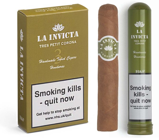 La Invicta Honduran Tres Petit Corona in Tube / Pack of 3