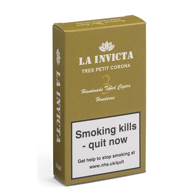 La Invicta Honduran Tres Petit Corona in Tube / Pack of 3 - Image 5