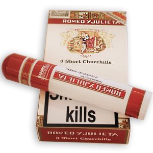 Romeo y Julieta Short Churchill in Tube / Pack of 3