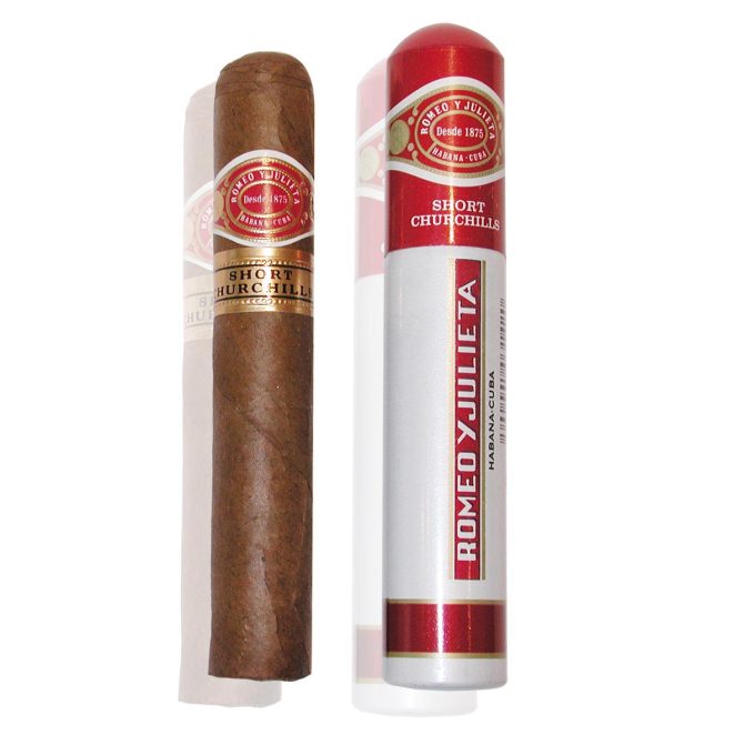 Romeo y Julieta Short Churchill in Tube / Single