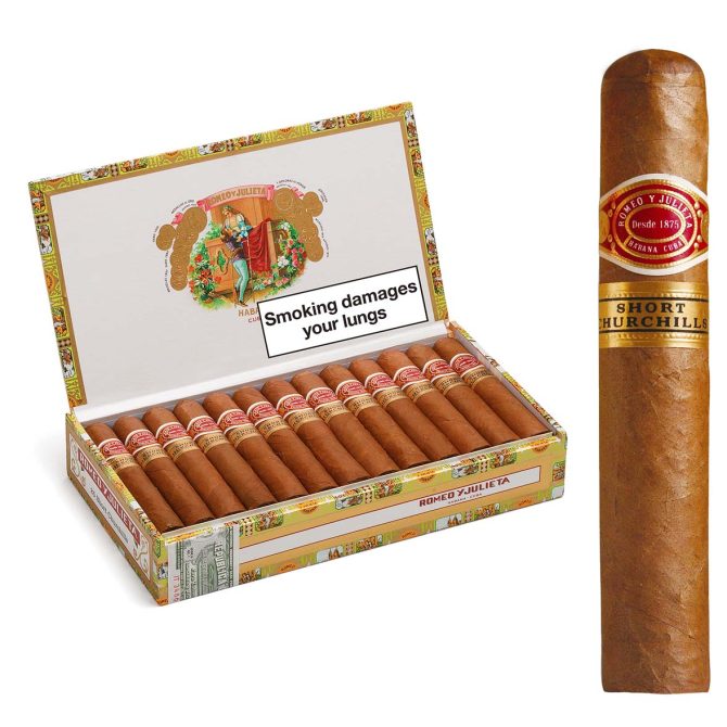 Romeo y Julieta Short Churchill / Box of 25