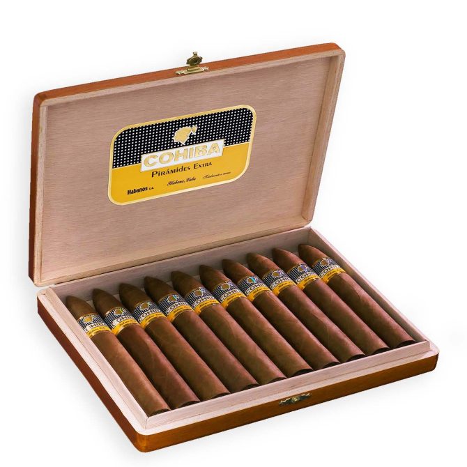 Cohiba Piramides Extra / Box of 10