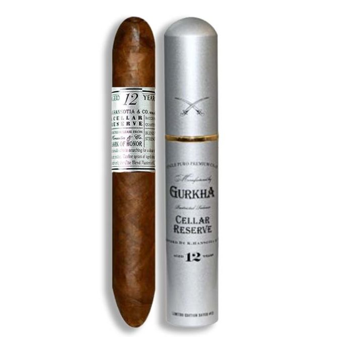 Gurkha Cellar Reserve 12 Year Platinum Hedonism Tubo - Grand Rothchild / Single