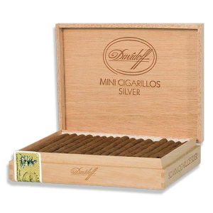 Davidoff Mini Cigarillos Silver / Box of 50