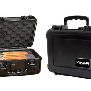 XIKAR Cigar Travel Humidor for 18-24 Cigars