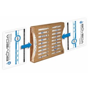 Boveda Spanish Cedar Holder - Holds 2 Packets