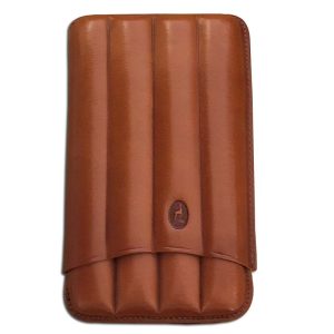 4 Corona Natural Calf Leather Case