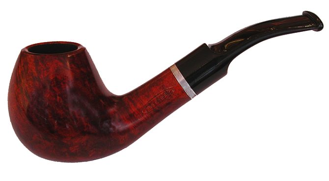 John Brumfit Brown Matte Rhodesian shape Briar Pipe 69-59 (9mm) - Image 3