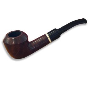 John Brumfit Brown Matte Rhodesian shape Briar Pipe 69-59 (9mm)