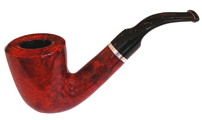 John Brumfit Brown Matte Rhodesian shape Briar Pipe 69-59 (9mm) - Image 5